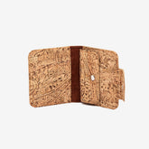 Men's Cork Wallet with Coin Pocket - Natural Cork
